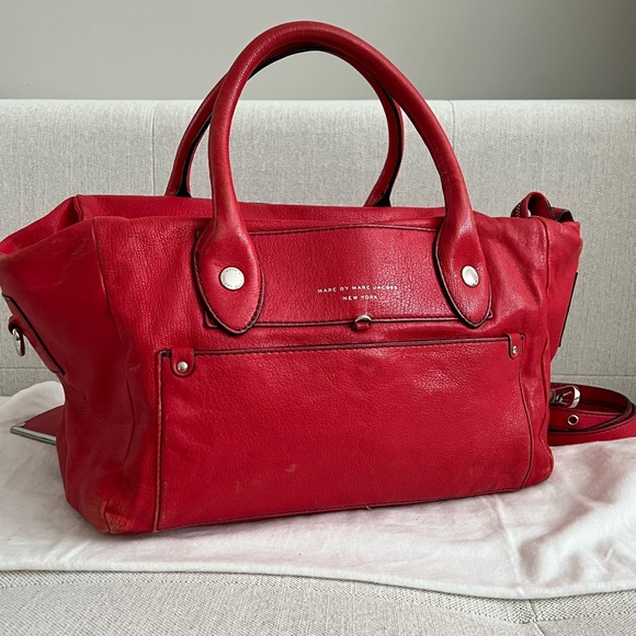 Marc by Marc Jacobs satchel tote with long strap - Picture 2 of 16